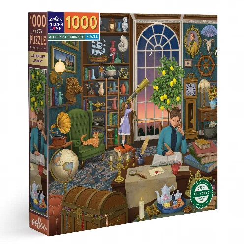 Alchemist's Library Jigsaw Puzzle - 1000 Piece - Image 1