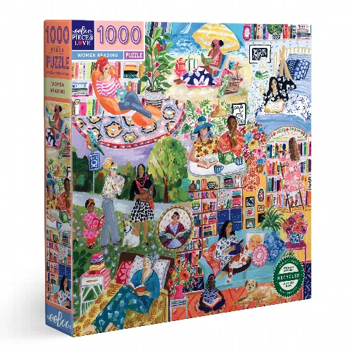 Women Reading Jigsaw Puzzle - 1000 Piece - Image 1