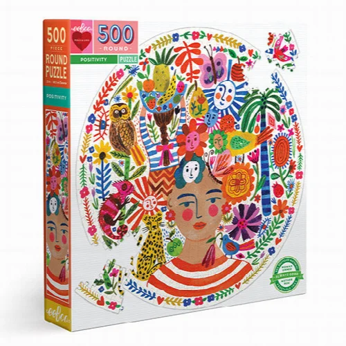 Positivity Jigsaw Puzzle - 500 Piece - Image 1