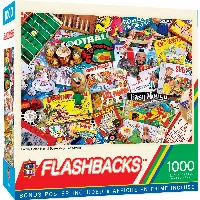 MasterPieces Flashbacks Jigsaw Puzzle - Family Game Night - 1000 Piece