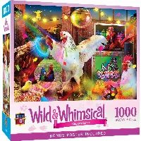 MasterPieces Wild & Whimsical Jigsaw Puzzle - Chicken Dance - 1000 Piece
