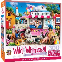 MasterPieces Wild & Whimsical Jigsaw Puzzle - Iggy's Ice Cream - 300 Piece