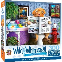 MasterPieces Wild & Whimsical Jigsaw Puzzle - The Library - 300 Piece