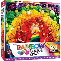 MasterPieces Rainbow Sauce Jigsaw Puzzle - Fruity-licious - 500 Piece