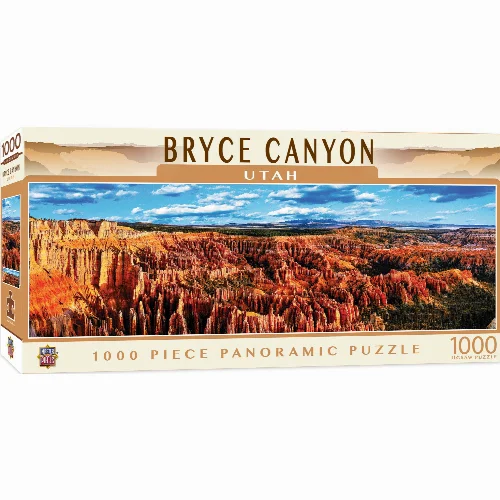 MasterPieces American Vista Panoramic Jigsaw Puzzle - Bryce Canyon - 1000 Piece - Image 1