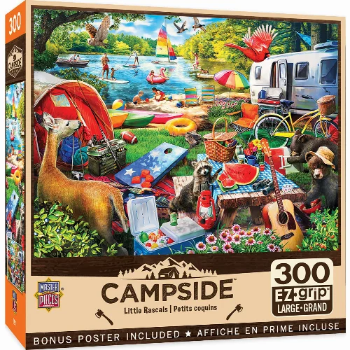 MasterPieces Campside Jigsaw Puzzle - Little Rascals - 300 Piece - Image 1