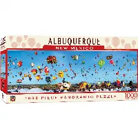 MasterPieces American Vista Panoramic Jigsaw Puzzle - Albuquerque Balloons - 1000 Piece