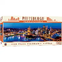 MasterPieces American Vista Panoramic Jigsaw Puzzle - Pittsburgh - 1000 Piece