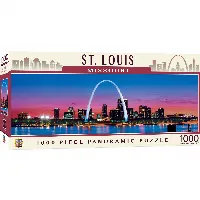 MasterPieces American Vista Panoramic Jigsaw Puzzle - St. Louis - 1000 Piece