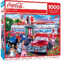 MasterPieces Coca-Cola Jigsaw Puzzle - Diner - 1000 Piece