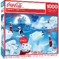 MasterPieces Coca-Cola Jigsaw Puzzle - Polar Bears - 1000 Piece