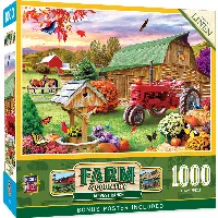 MasterPieces Farm & Country Jigsaw Puzzle - Harvest Ranch - 1000 Piece