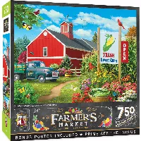 MasterPieces Farmer's Market Jigsaw Puzzle - Country Heaven By Alan Giana - 750 Piece