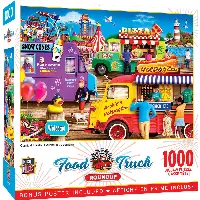 MasterPieces Food Truck Roundup Jigsaw Puzzle - Carnival Treats - 1000 Piece