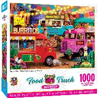 MasterPieces Food Truck Roundup Jigsaw Puzzle - Taste of the Southwest - 1000 Piece