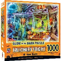 MasterPieces Glow in the Dark Halloween Jigsaw Puzzle - If You Dare - 1000 Piece