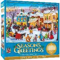 MasterPieces Holiday Jigsaw Puzzle - Christmas Shopping - 1000 Piece