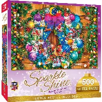 MasterPieces Sparkle and Shine Jigsaw Puzzle - Vintage Ornament Wreath