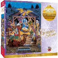 MasterPieces Sparkle and Shine Jigsaw Puzzle - Holy Night - 500 Piece