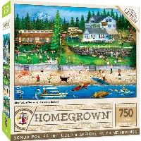 MasterPieces Homegrown Jigsaw Puzzle - 4th of July at Seabeck - 750 Piece