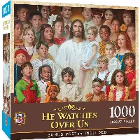 MasterPieces Inspirational Jigsaw Puzzle - He Watches Over Us - 1000 Piece