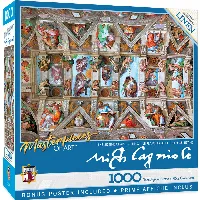 MasterPieces MasterPieces Of Art Jigsaw Puzzle - Sistine Chapel Ceiling - 1000 Piece