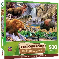 MasterPieces National Parks Jigsaw Puzzle - Yellowstone National Park - 500 Piece