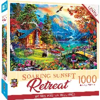 MasterPieces Retreats Jigsaw Puzzle - Soaring Sunset - 1000 Piece