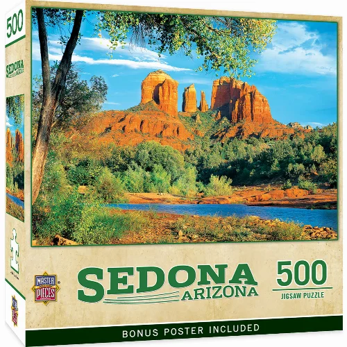 MasterPieces National Parks Jigsaw Puzzle - Sedona Arizona - 500 Piece - Image 1