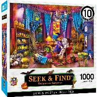 MasterPieces Seek & Find Jigsaw Puzzle - Halloween Surprise - 1000 Piece