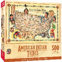 MasterPieces Tribal Spirit Jigsaw Puzzle - American Indian Tribes - 500 Piece