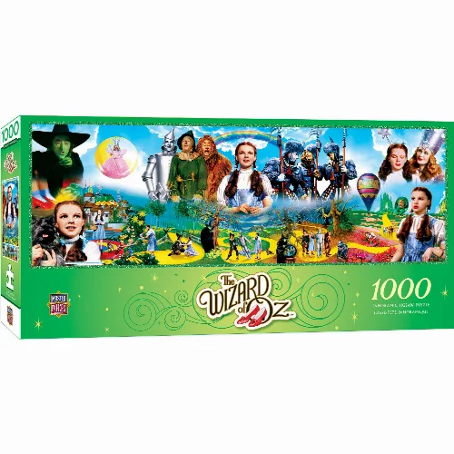 MasterPieces Panoramic Jigsaw Puzzle - Wizard of Oz - 1000 Piece - Image 1