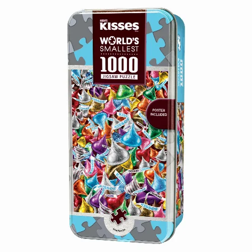 MasterPieces Worlds Smallest Jigsaw Puzzle - Hershey's Kisses - 1000 Piece - Image 1