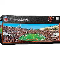 MasterPieces Panoramic Jigsaw Puzzle - Chicago Bears - End View - 1000 Piece