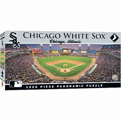 MasterPieces Panoramic Jigsaw Puzzle - Chicago White Sox - 1000 Piece - Image 1