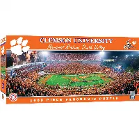 MasterPieces Panoramic Jigsaw Puzzle - Clemson Tigers - Center View - 1000 Piece