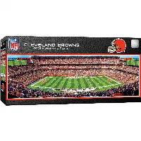 MasterPieces Panoramic Jigsaw Puzzle - Cleveland Browns - 1000 Piece