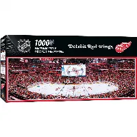 MasterPieces Panoramic Jigsaw Puzzle - Detroit Red Wings - 1000 Piece
