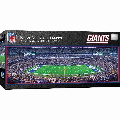 MasterPieces Panoramic Jigsaw Puzzle - New York Giants - 1000 Piece - Image 1