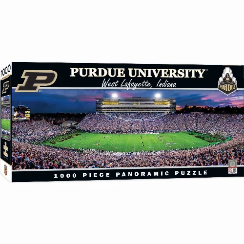 MasterPieces Panoramic Jigsaw Puzzle - Purdue Boilermakers - 1000 Piece - Image 1