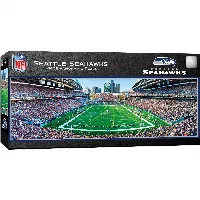 MasterPieces Panoramic Jigsaw Puzzle - Seattle Seahawks - End View - 1000 Piece