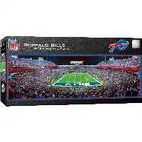 MasterPieces Panoramic Jigsaw Puzzle - Buffalo Bills - End View - 1000 Piece