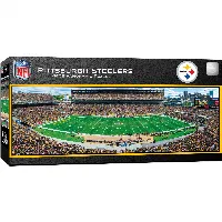MasterPieces Panoramic Jigsaw Puzzle - Pittsburgh Steelers - Center View - 1000 Piece