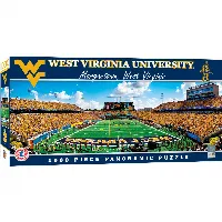 MasterPieces Panoramic Jigsaw Puzzle - West Virginia Mountaineers - End View - 1000 Piece