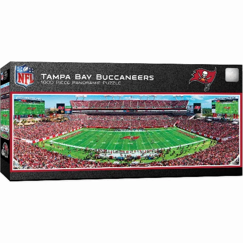 MasterPieces Panoramic Jigsaw Puzzle - Tampa Bay Buccaneers - 1000 Piece - Image 1