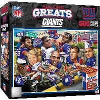 MasterPieces All Time Greats Jigsaw Puzzle - New York Giants - 500 Piece