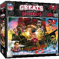 MasterPieces All Time Greats Jigsaw Puzzle - Tampa Bay Buccaneers - 500 Piece