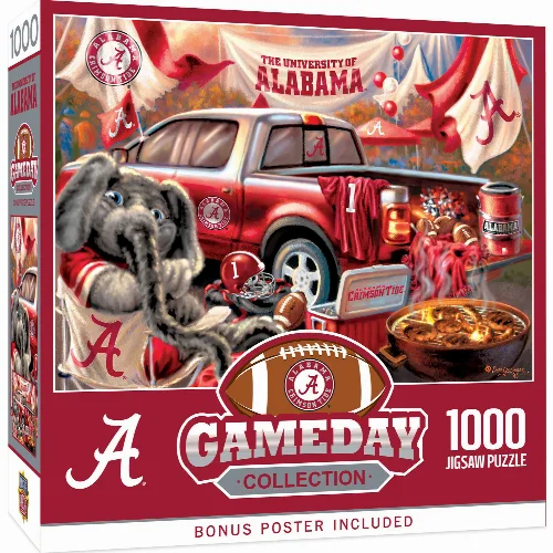 MasterPieces Gameday Jigsaw Puzzle - Alabama Crimson Tide - 1000 Piece - Image 1