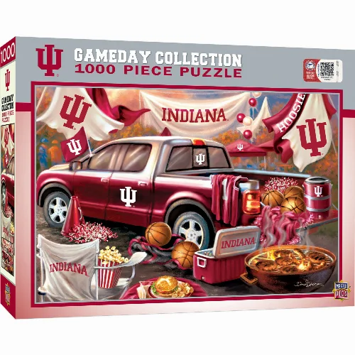MasterPieces Gameday Jigsaw Puzzle - Indiana Hoosiers - 1000 Piece - Image 1