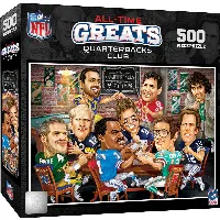 MasterPieces All Time Greats Jigsaw Puzzle - NFL Quarterbacks Club - 500 Piece